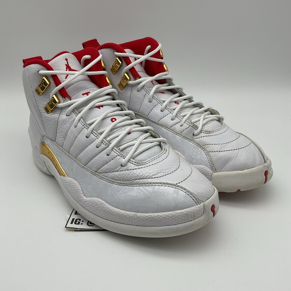 Size 9 - Air Jordan 12 Retro FIBA (130690-107) - Picture 4 of 8